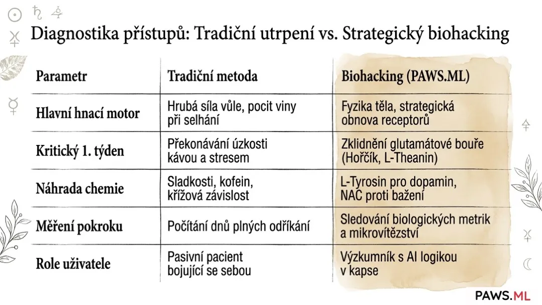 Biohacking odvykání nikotinu: Jak obnovit dopamin a přestat kouřit pomocí AI | PAWS.ML