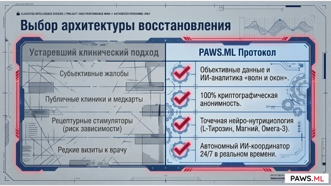 Нейро-Оптимизация и Биохакинг для Лидеров и Бизнеса | PAWS.ML