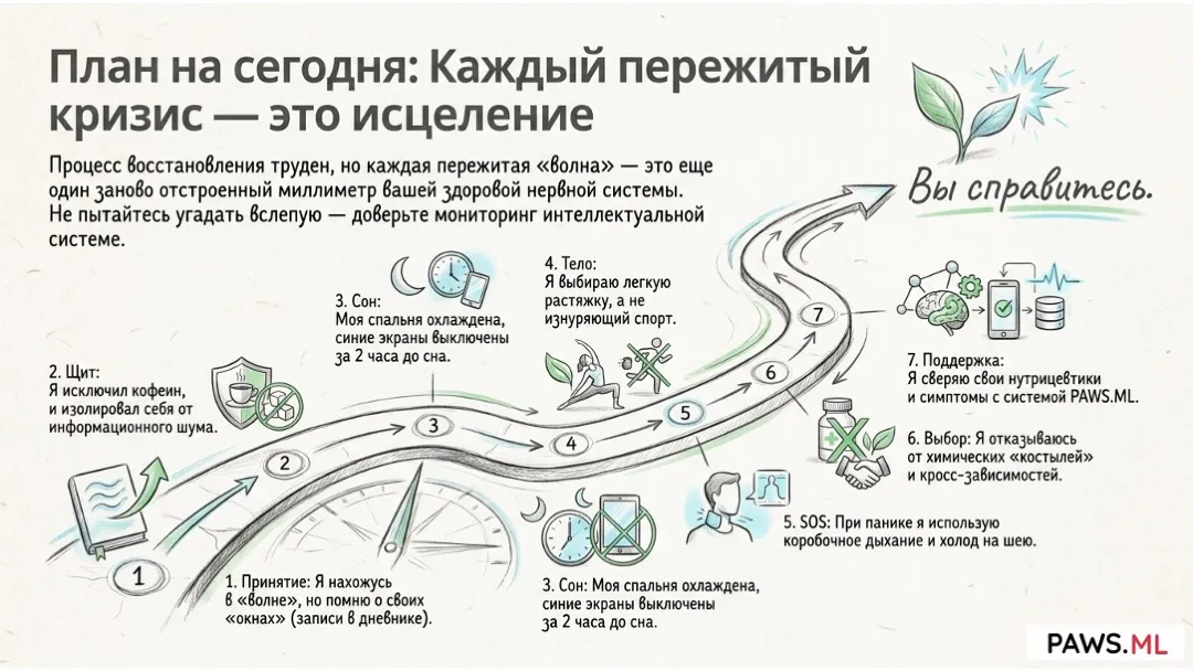 Как пережить постабстинентный синдром (ПАС): 7 стратегий, которые работают | PAWS.ML