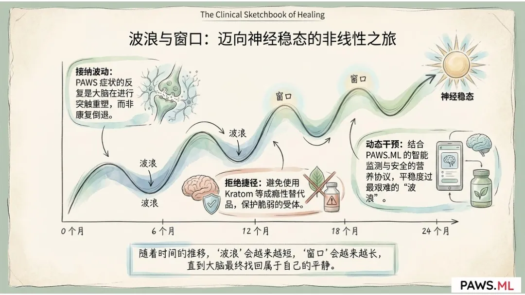 戒断反应会持续多久？揭开 PAWS (迁延性戒断综合征) 与大脑恢复的时间线 | PAWS.ML