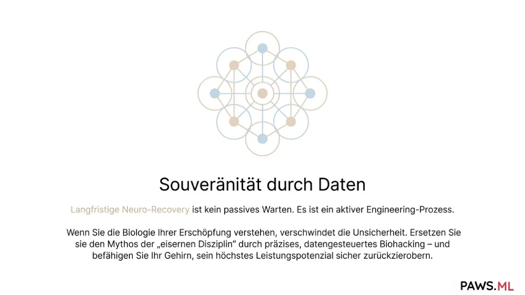 Der gesundheits-mythos: Warum sport und multivitamine bei paws-erschöpfung versagen (und wie ki-biohacking hilft) | PAWS.ML