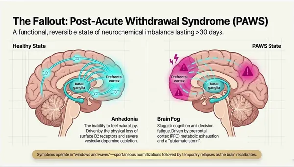 Did I Permanently Damage My Brain? How to Upregulate Dopamine Receptors After Quitting | PAWS ML AI System