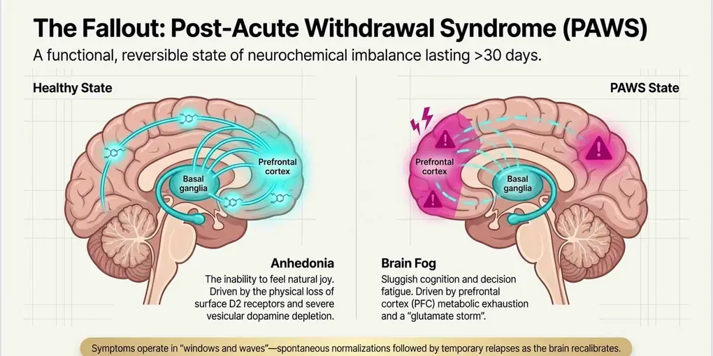 Did I Permanently Damage My Brain? How to Upregulate Dopamine Receptors After Quitting - PAWS ML AI System