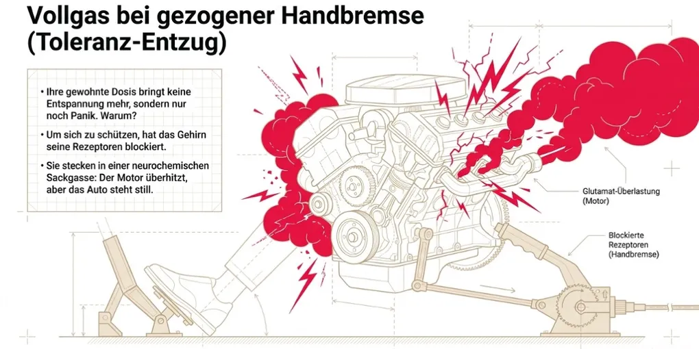 Der entzug vor dem entzug: Toleranz, PAWS & gehirnerholung - PAWS ML AI System