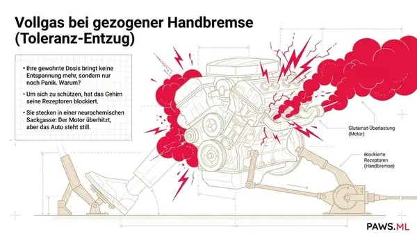 Der entzug vor dem entzug: Toleranz, PAWS & gehirnerholung | PAWS ML AI System