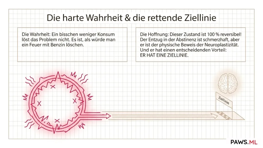 Der entzug vor dem entzug: Toleranz, PAWS & gehirnerholung | PAWS.ML