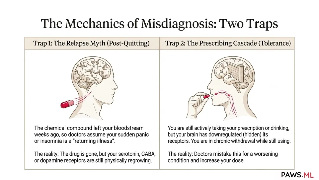 1 billion diagnoses: Is it depression or hidden withdrawal? (PAWS) | PAWS.ML