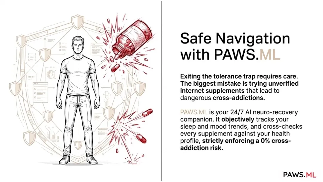 Withdrawal before quitting: Tolerance, PAWS & brain recovery | PAWS.ML