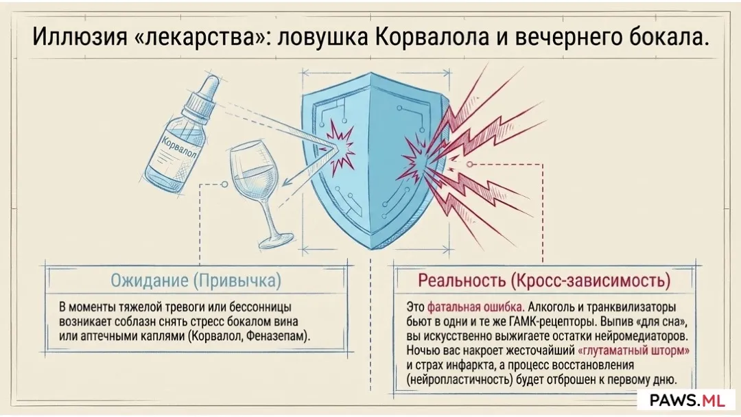 Синдром отмены до отмены: почему плохо во время употребления? | PAWS.ML