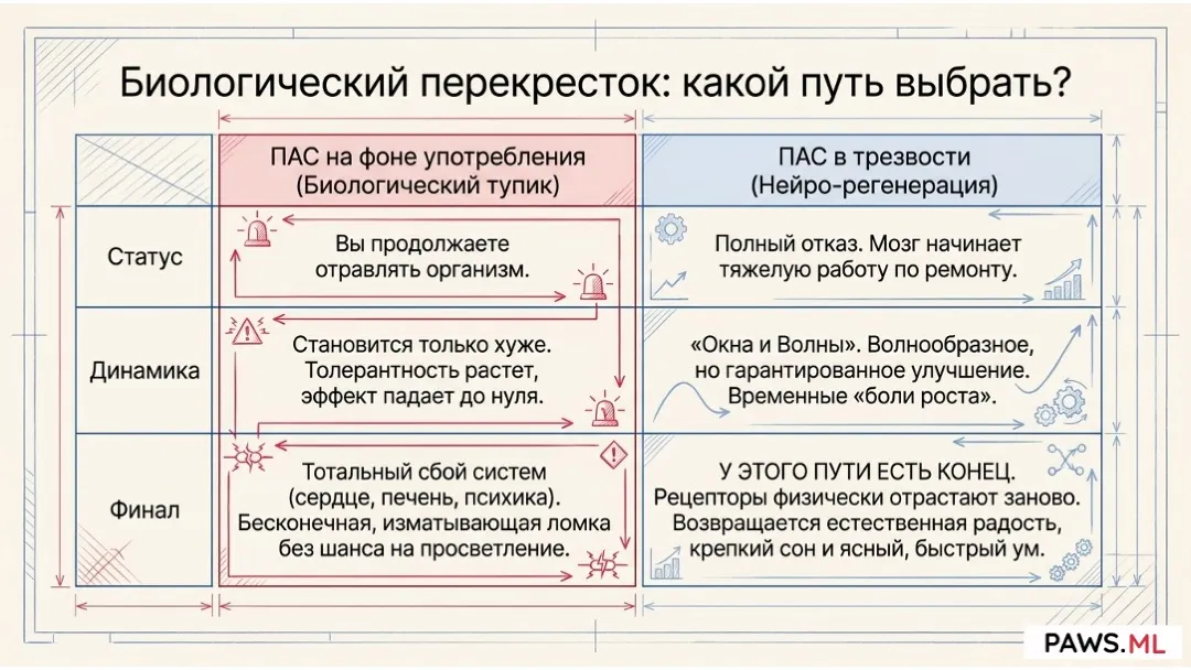 Синдром отмены до отмены: почему плохо во время употребления? | PAWS.ML
